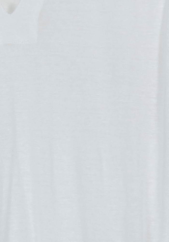 Robe Midi Blanche - Taille M/38 de la marque Majestic Filatures | PARAD102401 - Vendu par Paradigme - Image 3