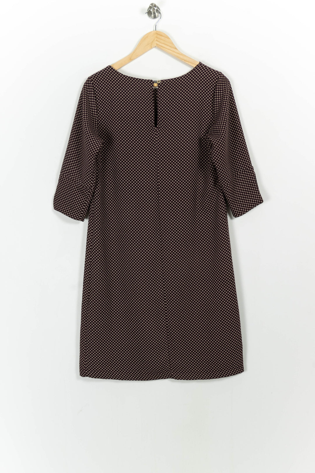 Robe Marron - Taille M/38 de la marque La Fée Maraboutée | PARAD102404 - Vendu par Paradigme - Image 4