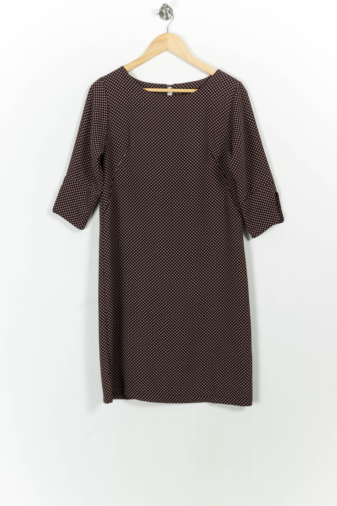 Robe Marron - Taille M/38 de la marque La Fée Maraboutée | PARAD102404 - Vendu par Paradigme - Image 2