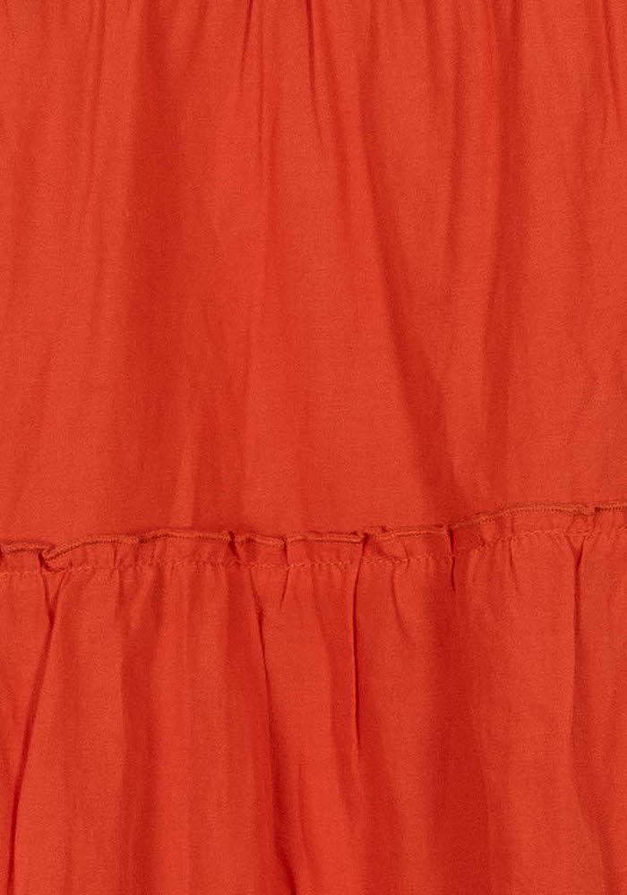 Jupe Longue Rouge - Taille S/36 de la marque Caroll | PARAD102406 - Vendu par Paradigme - Image 3