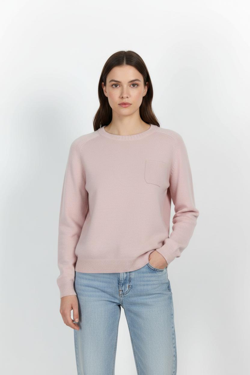 Pull Rose - Taille L/40 de la marque Weill | PARAD102407 - Vendu par Paradigme - Image 1