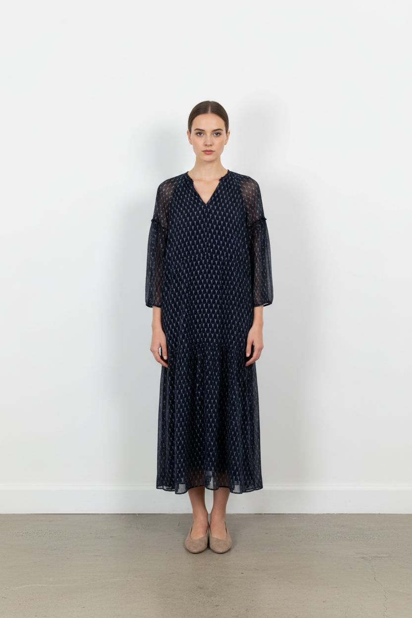 Robe Longue Bleue - Taille XS/34 de la marque One Step | PARAD102412 - Vendu par Paradigme - Image 1