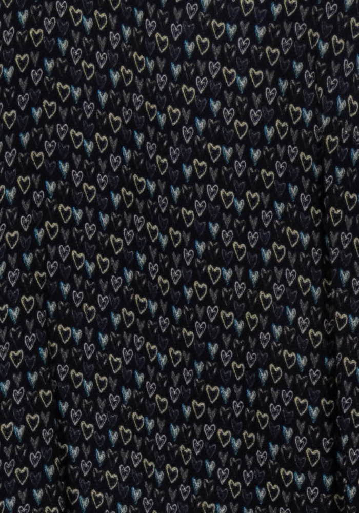 Blouse Bleue et Noire - Taille XS/34 de la marque I.Code | PARAD102415 - Vendu par Paradigme - Image 3