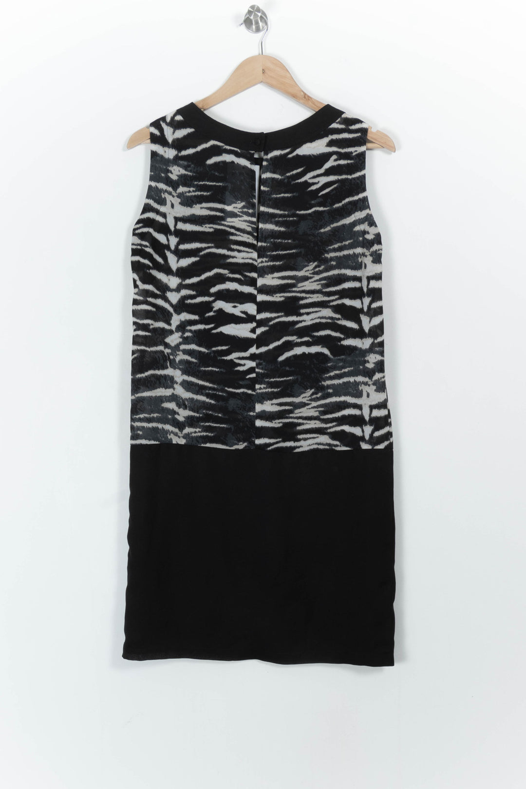 Robe Sans Manches Noire et Blanche - Taille S/36 de la marque ZAPA | PARAD102424 - Vendu par Paradigme - Image 4