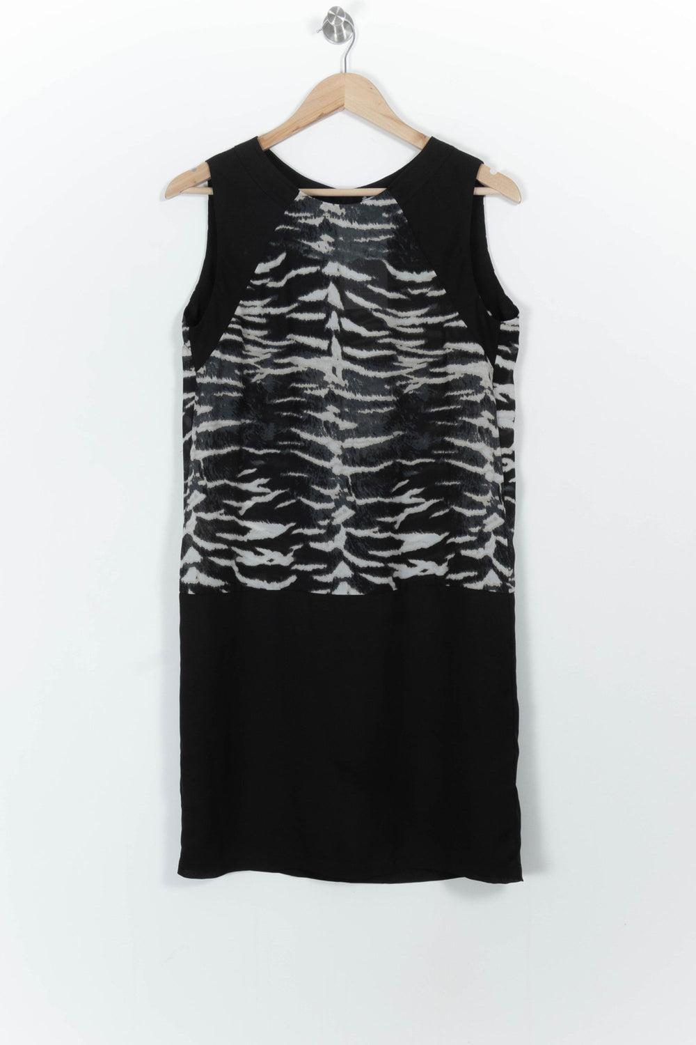 Robe Sans Manches Noire et Blanche - Taille S/36 de la marque ZAPA | PARAD102424 - Vendu par Paradigme - Image 2