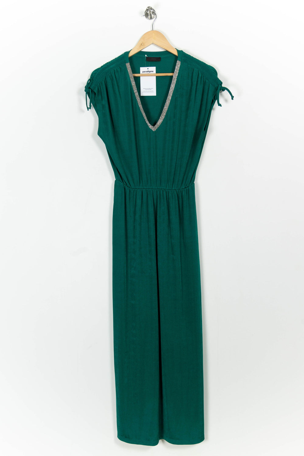 Robe Longue Verte - Taille S/36 de la marque IKKS | PARAD102430 - Vendu par Paradigme - Image 2