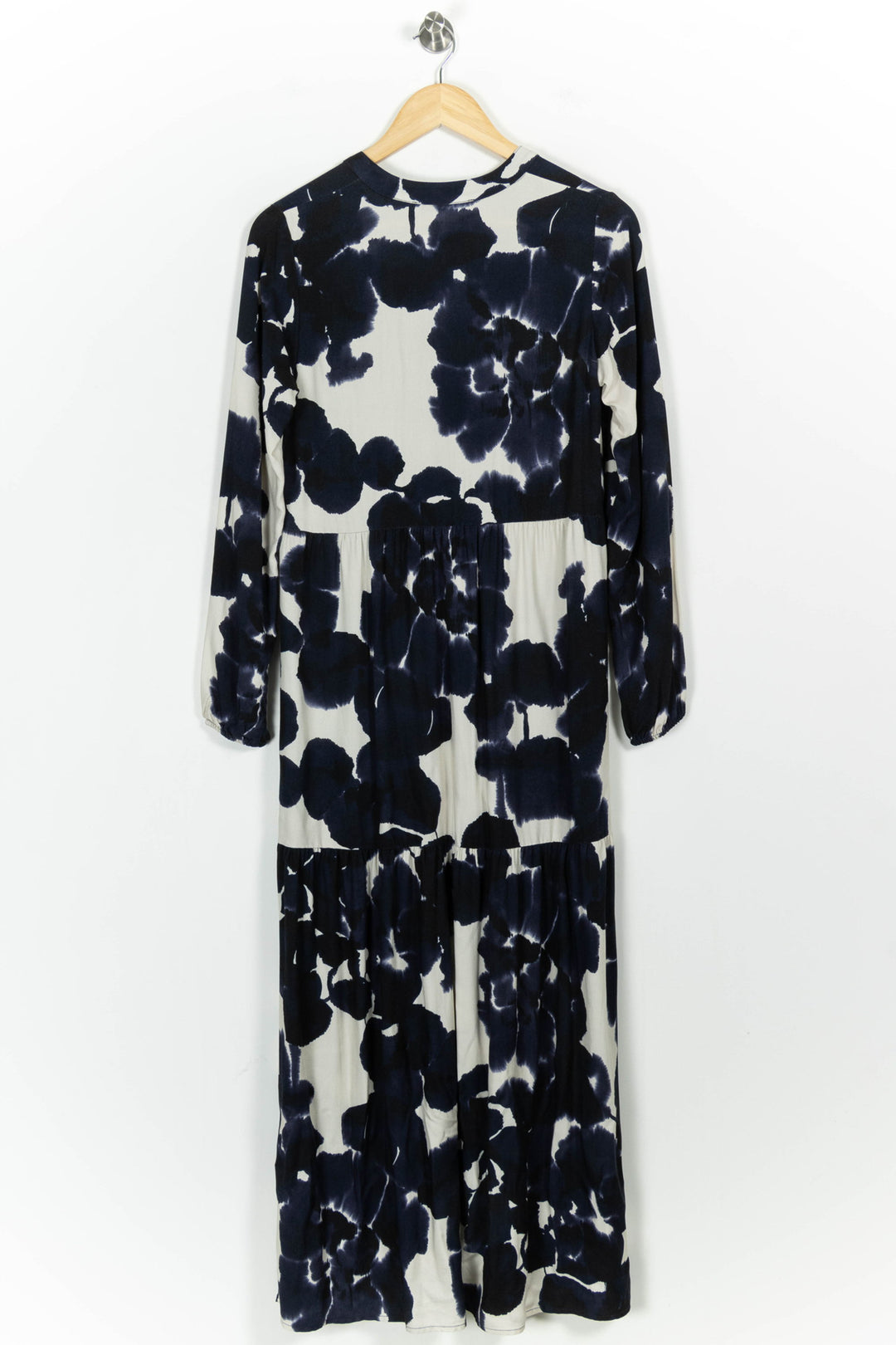 Robe Longue Bleu et Blanc - Taille S/36 de la marque La Fée Maraboutée | PARAD102444 - Vendu par Paradigme - Image 4