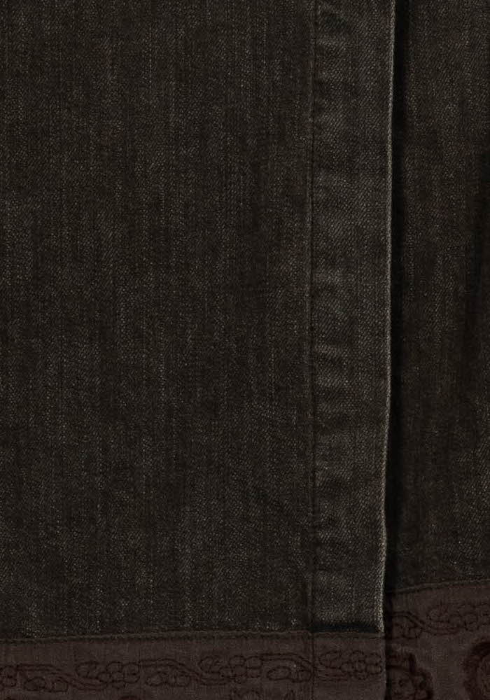 Jupe Trapèze Marron - Taille XL/42 de la marque Weekend Max Mara | PARAD102446 - Vendu par Paradigme - Image 3