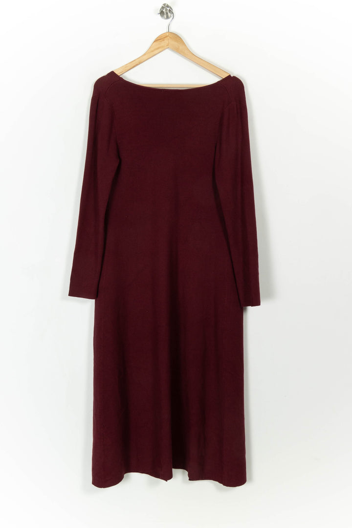 Robe Bordeaux - Taille M/38 de la marque Petite Mendigote | PARAD102447 - Vendu par Paradigme - Image 4