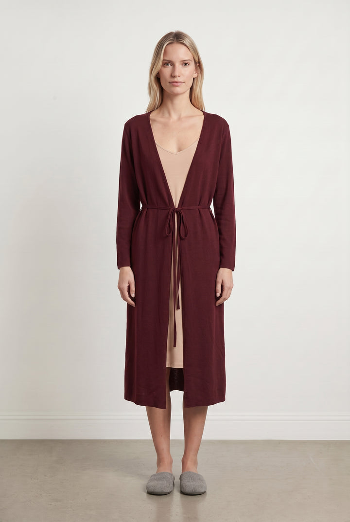 Robe Bordeaux - Taille M/38 de la marque Petite Mendigote | PARAD102447 - Vendu par Paradigme - Image 1