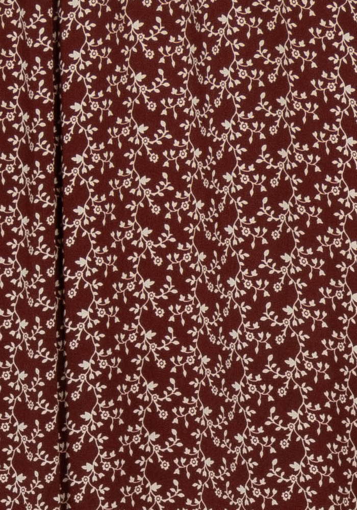 Robe Fluide Bordeaux et Blanche - Taille M/38 de la marque Pablo | PARAD102448 - Vendu par Paradigme - Image 3