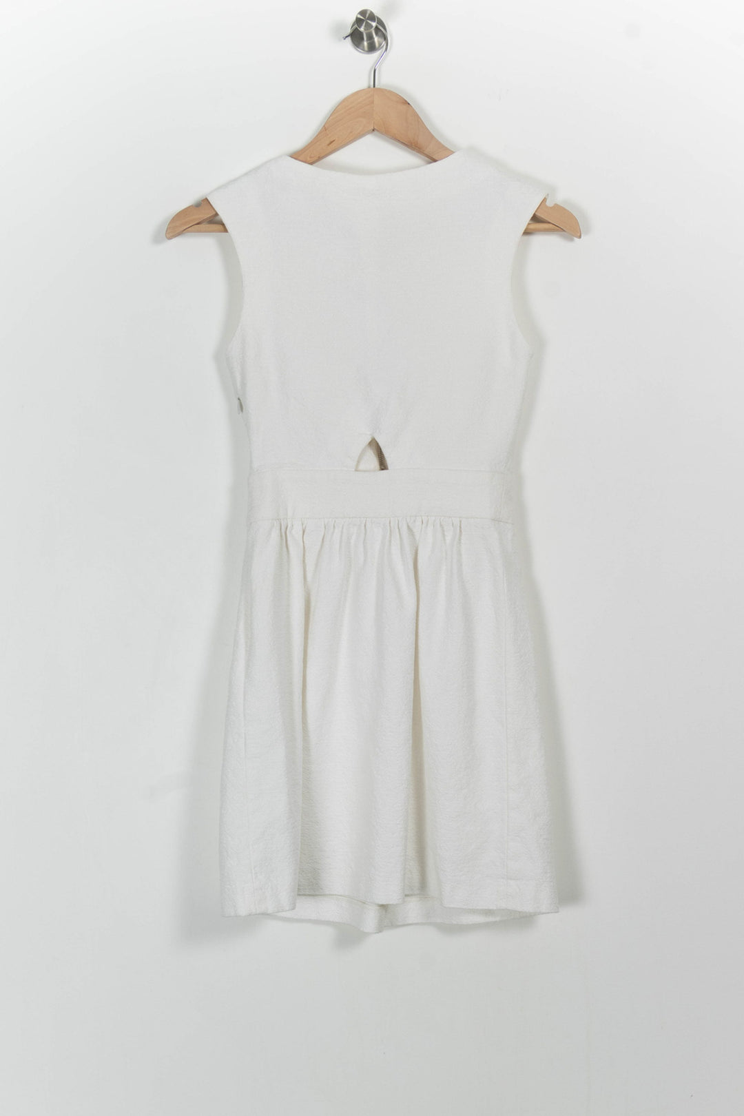 Robe Courte Blanche - Taille XS/34 de la marque ba&sh | PARAD102450 - Vendu par Paradigme - Image 4
