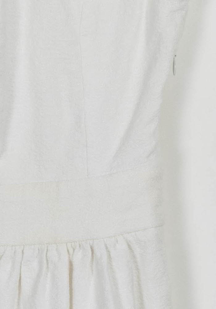 Robe Courte Blanche - Taille XS/34 de la marque ba&sh | PARAD102450 - Vendu par Paradigme - Image 3