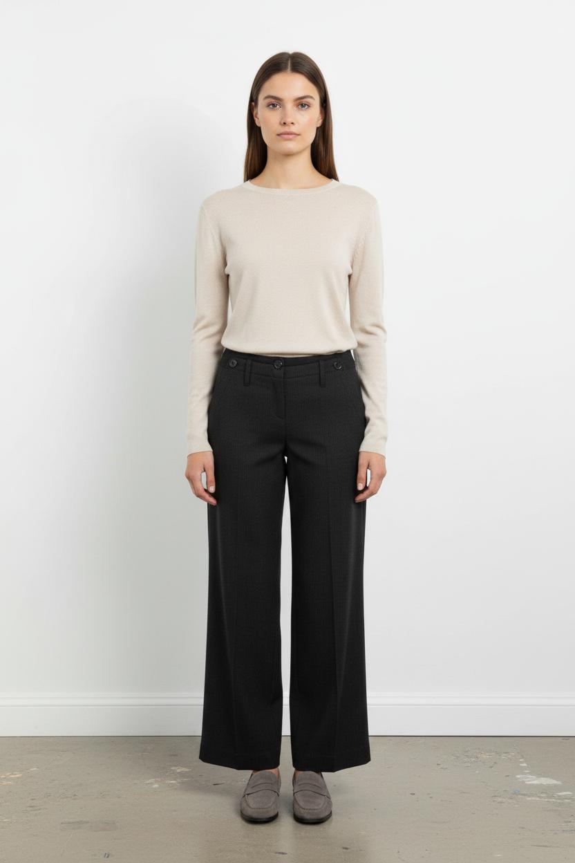 Pantalon Noir - Taille XS/34 de la marque Comptoir des Cotonniers | PARAD102451 - Vendu par Paradigme - Image 1