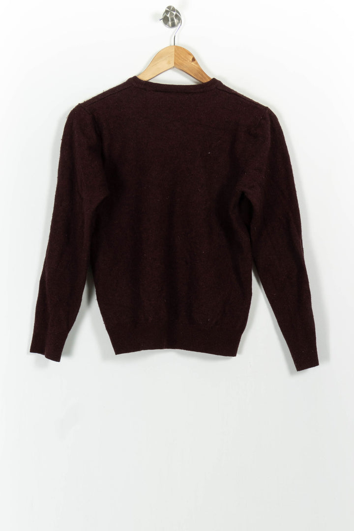 Pull Bordeaux - Taille L/40 de la marque Carhartt | PARAD102456 - Vendu par Paradigme - Image 4