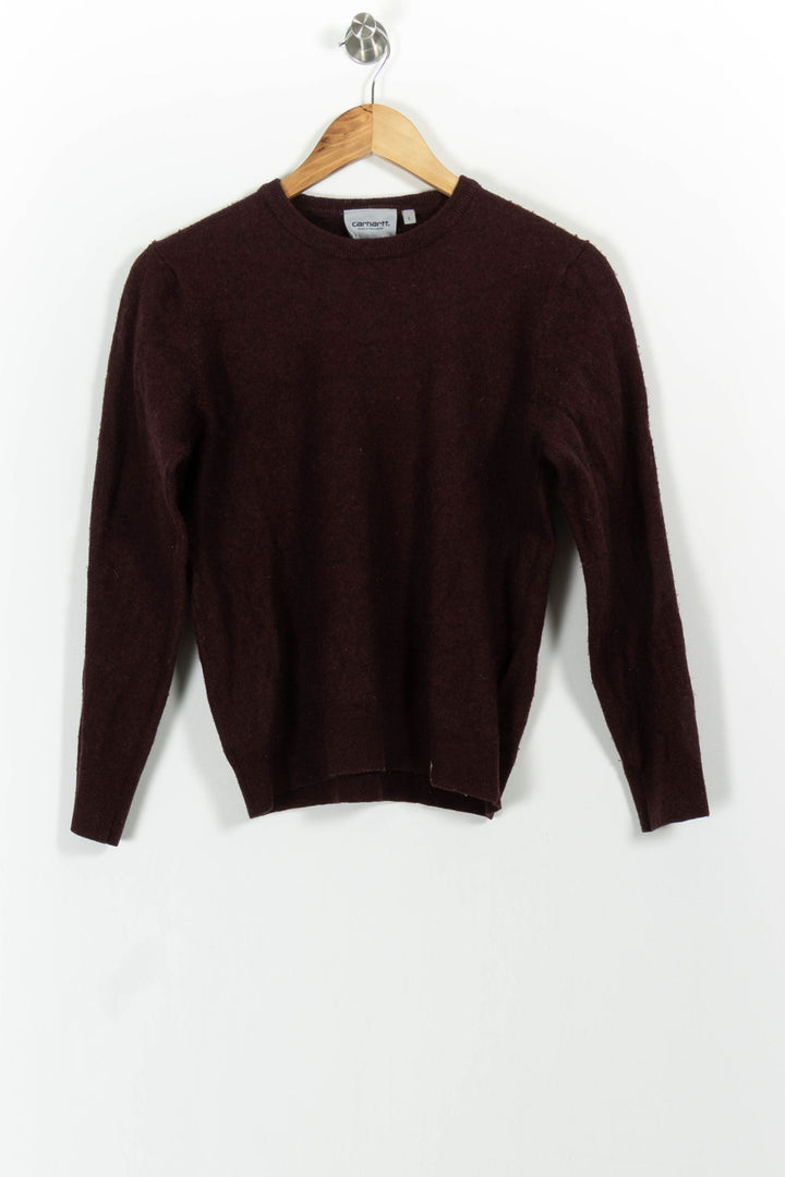 Pull Bordeaux - Taille L/40 de la marque Carhartt | PARAD102456 - Vendu par Paradigme - Image 2