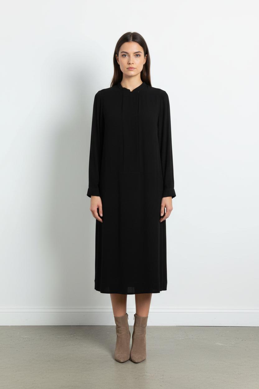 Robe Droite Noire - Taille S/36 de la marque Stella Forest | PARAD102457 - Vendu par Paradigme - Image 1