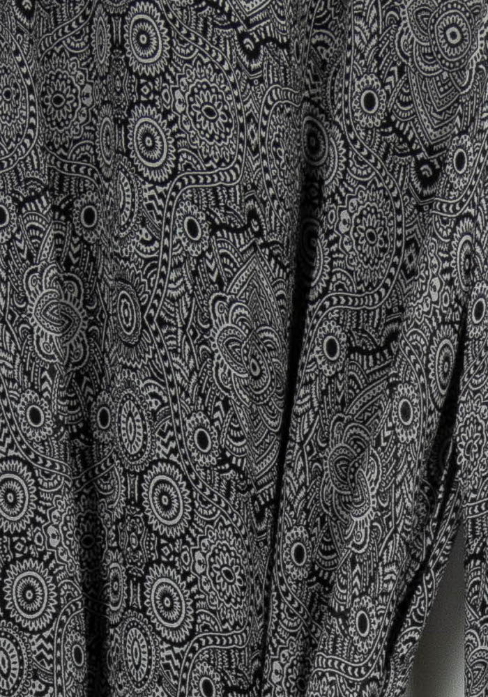 Robe Midi Noire - Taille L/40 de la marque IKKS | PARAD102463 - Vendu par Paradigme - Image 3