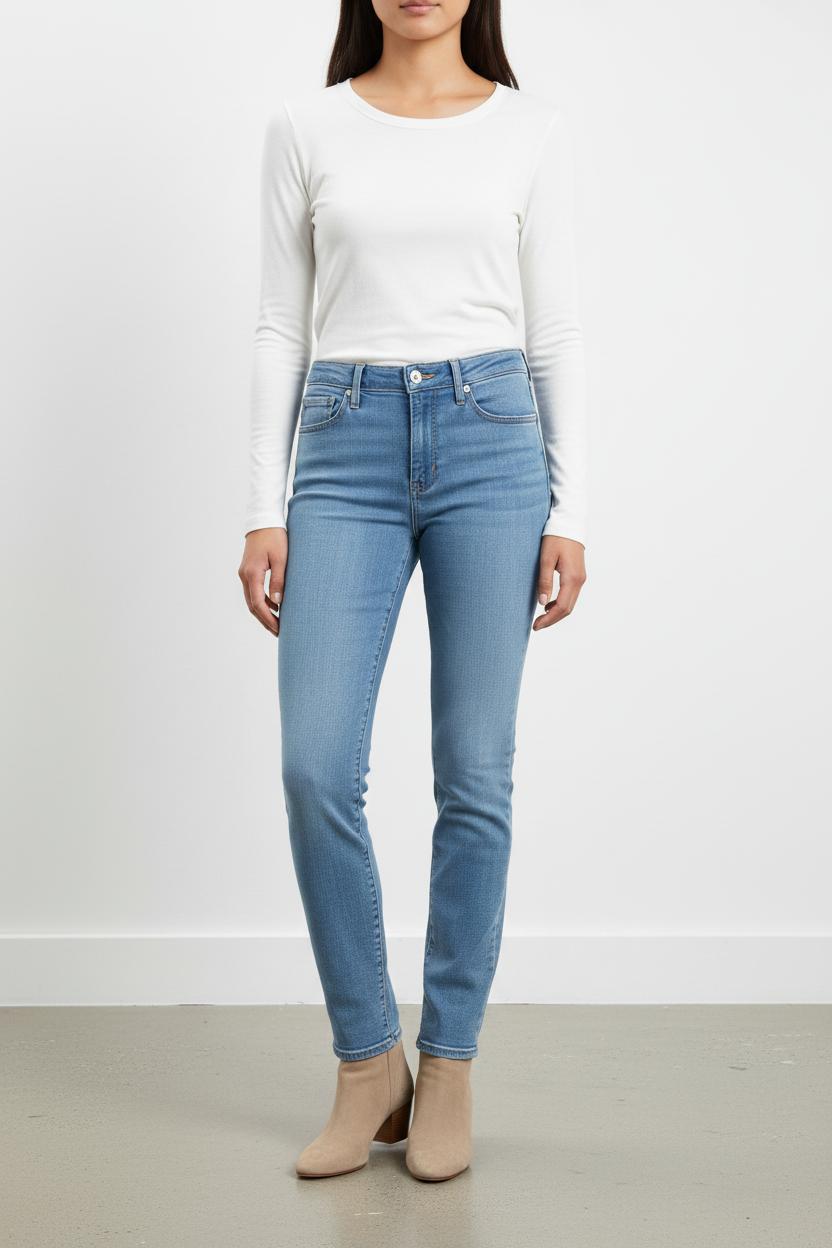 Jean Droit Bleu - Taille M/38 de la marque Levi's | PARAD102472 - Vendu par Paradigme - Image 1