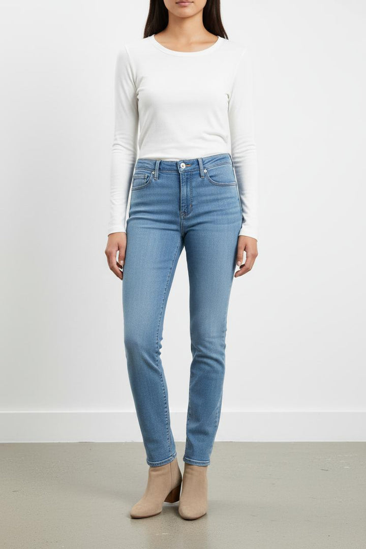 Jean Droit Bleu - Taille M/38 de la marque Levi's | PARAD102472 - Vendu par Paradigme - Image 1