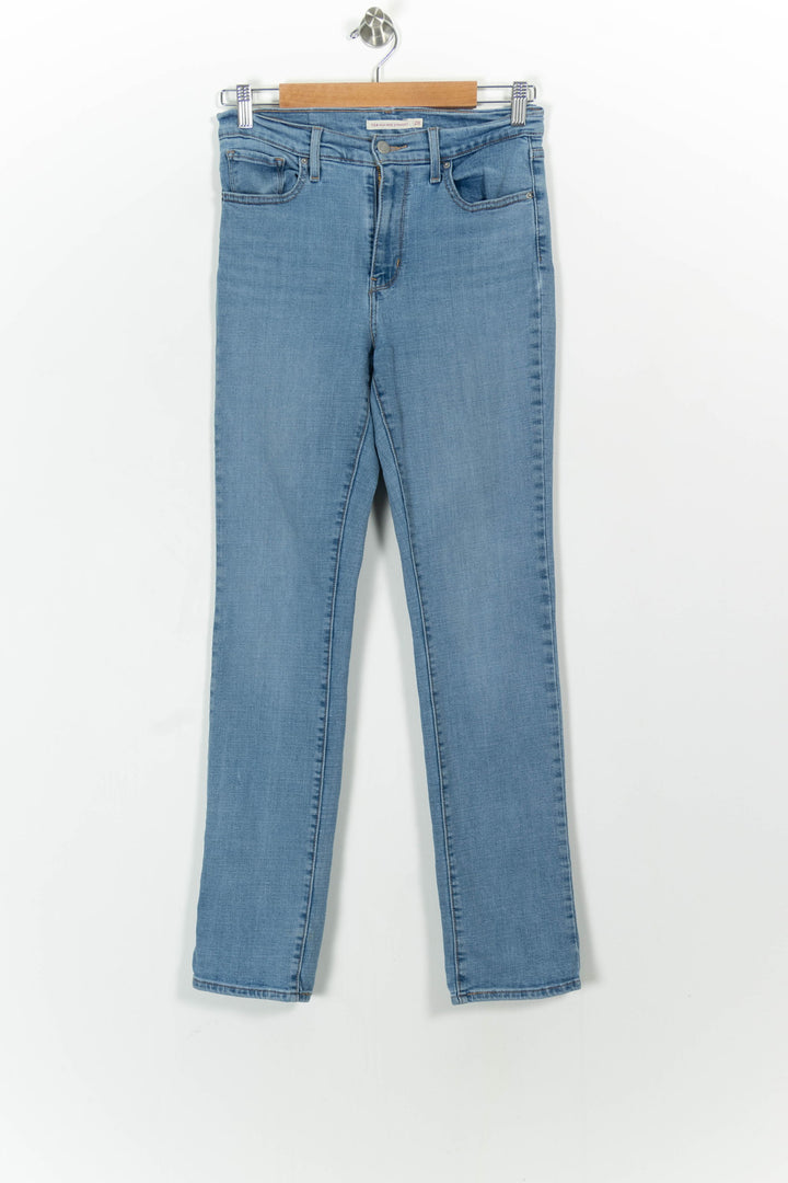 Jean Droit Bleu - Taille M/38 de la marque Levi's | PARAD102472 - Vendu par Paradigme - Image 2