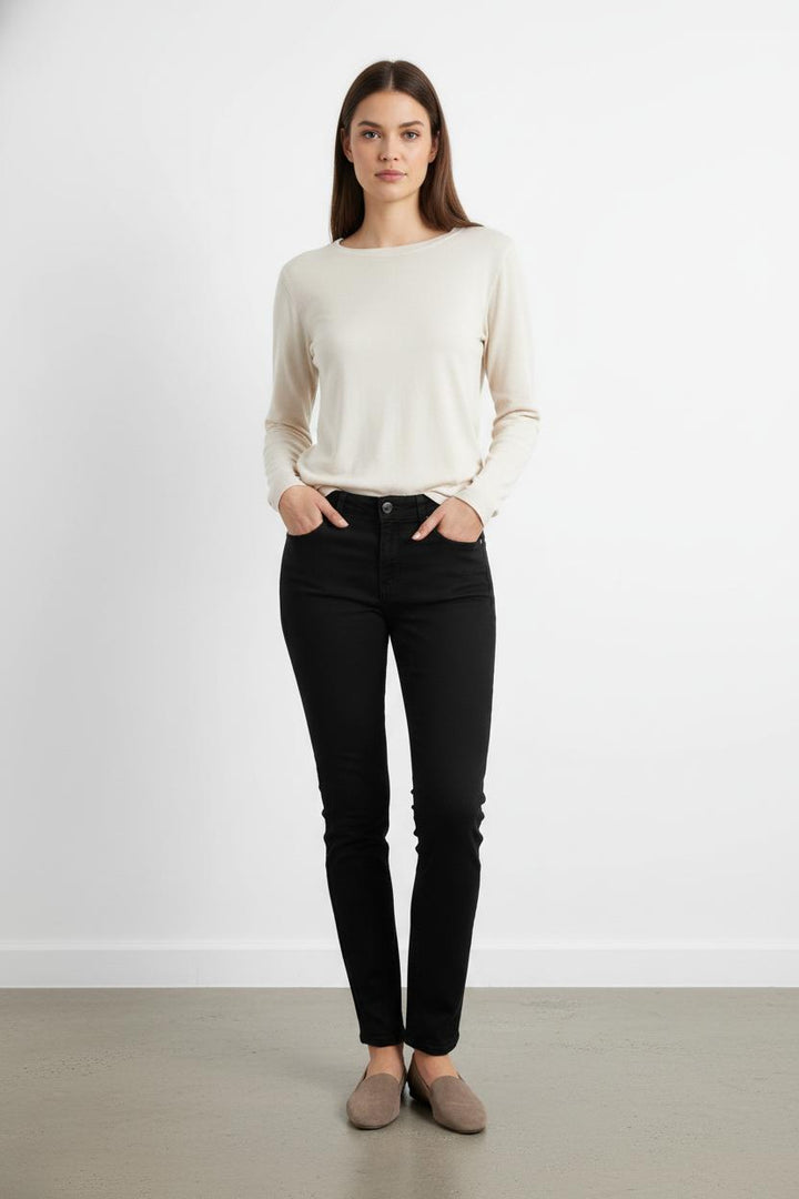 Jean Noir - Taille M/38 de la marque Caroll | PARAD102477 - Vendu par Paradigme - Image 1