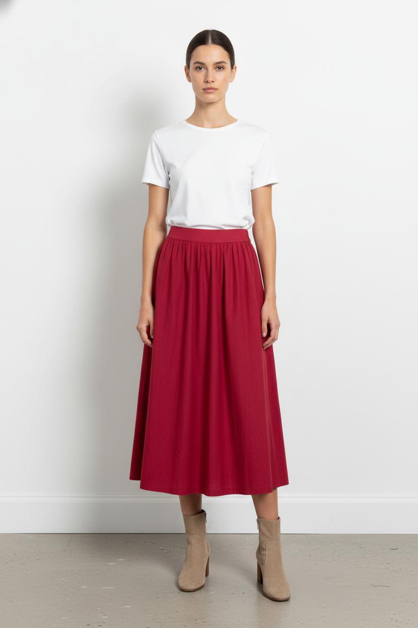 Jupe Longue Rose - Taille S/36 de la marque Petite Mendigote | PARAD102481 - Vendu par Paradigme - Image 1