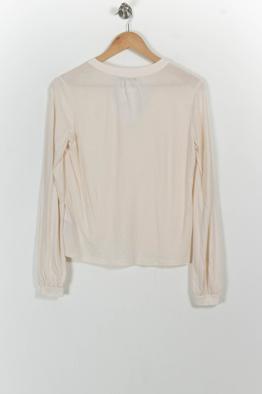 Blouse Beige - Taille XS/34 de la marque La Fée Maraboutée | PARAD102483 - Vendu par Paradigme - Image 4