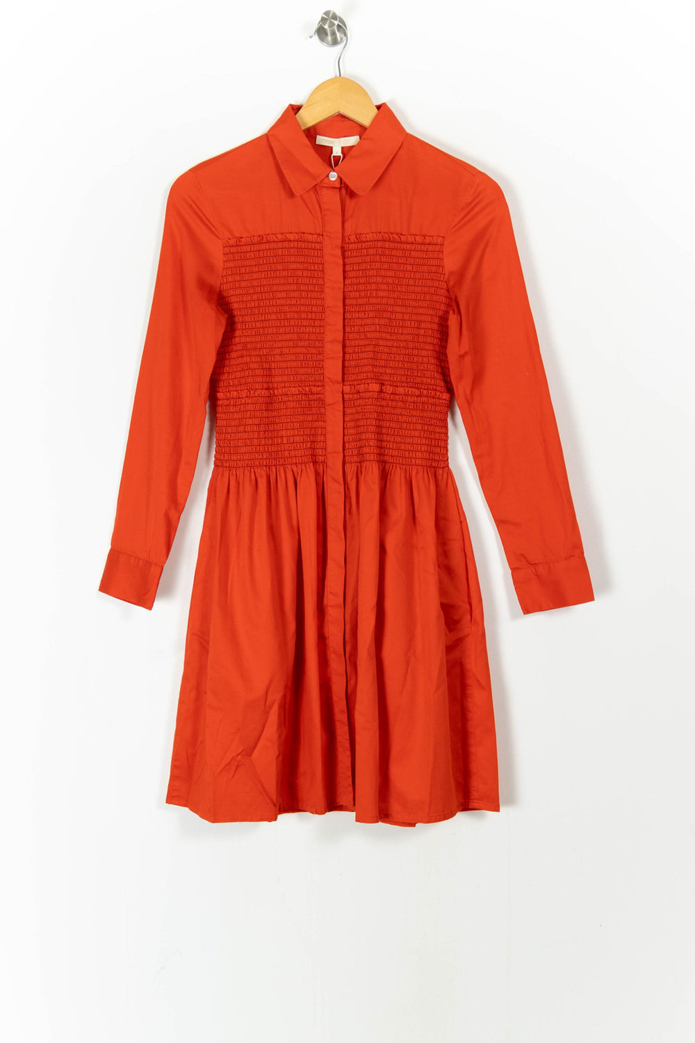 Robe Chemise Orange - Taille S/36 de la marque Maje | PARAD102484 - Vendu par Paradigme - Image 2