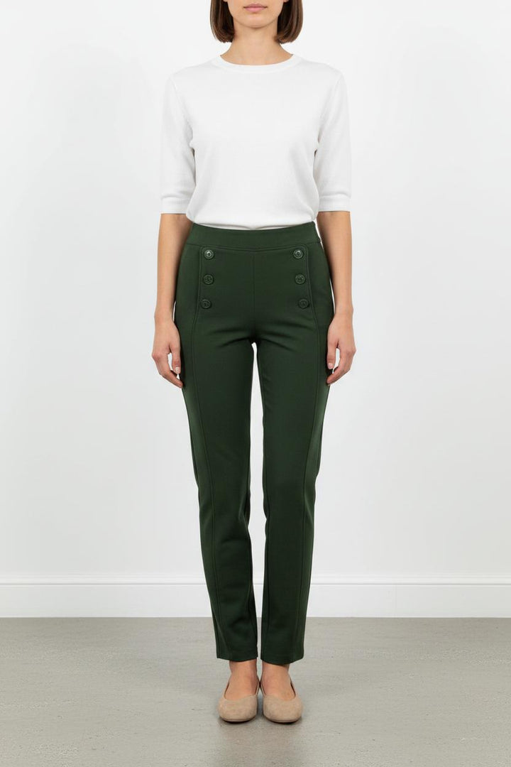 Pantalon Vert - Taille XS/34 de la marque La Redoute Collections | PARAD102486 - Vendu par Paradigme - Image 1
