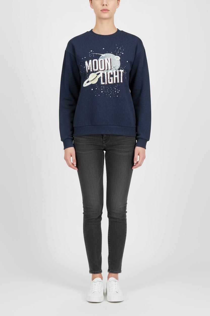 Sweat Bleu - Taille XS/34 de la marque Balzac Paris | PARAD102487 - Vendu par Paradigme - Image 1
