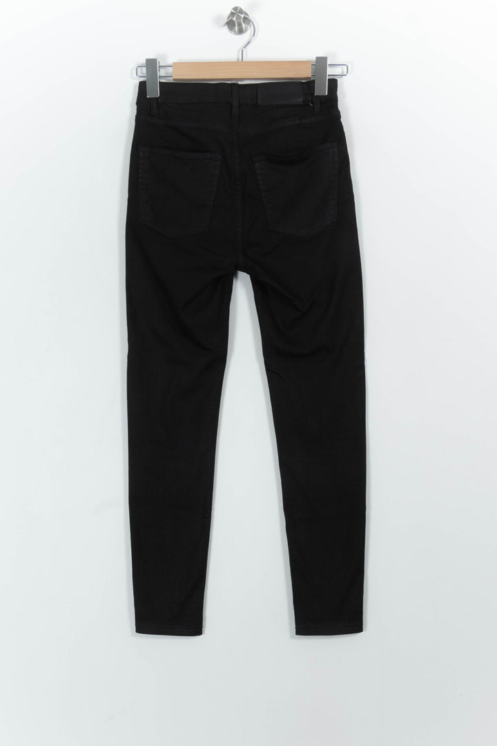 Jean Slim Noir - Taille S/36 de la marque The Kooples | PARAD102503 - Vendu par Paradigme - Image 4