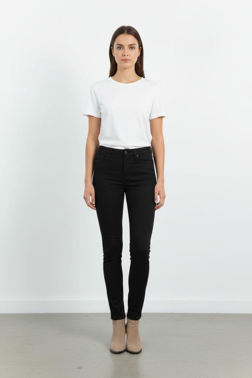 Jean Slim Noir - Taille S/36 de la marque The Kooples | PARAD102503 - Vendu par Paradigme - Image 1