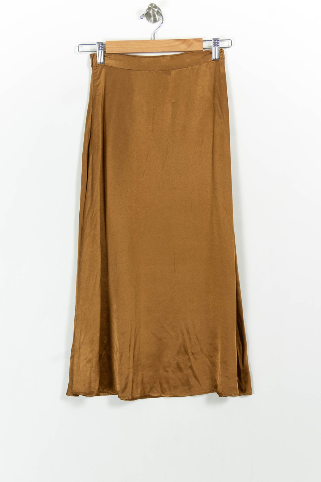 Jupe Longue Marron - Taille XS/34 de la marque Marie Sixtine | PARAD102504 - Vendu par Paradigme - Image 4