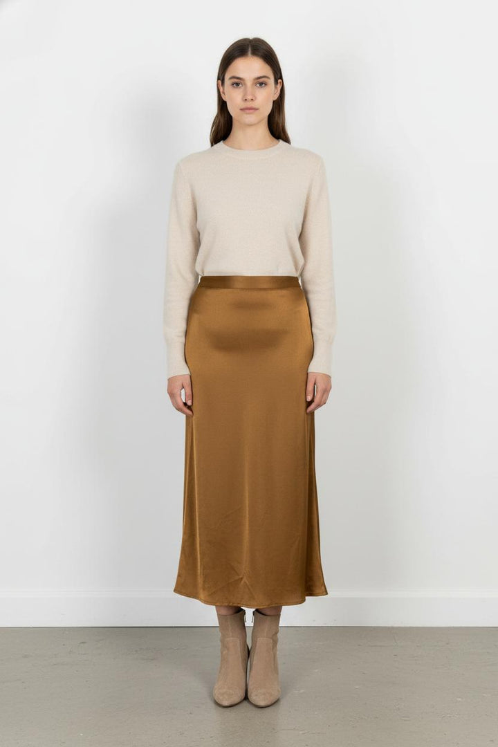 Jupe Longue Marron - Taille XS/34 de la marque Marie Sixtine | PARAD102504 - Vendu par Paradigme - Image 1