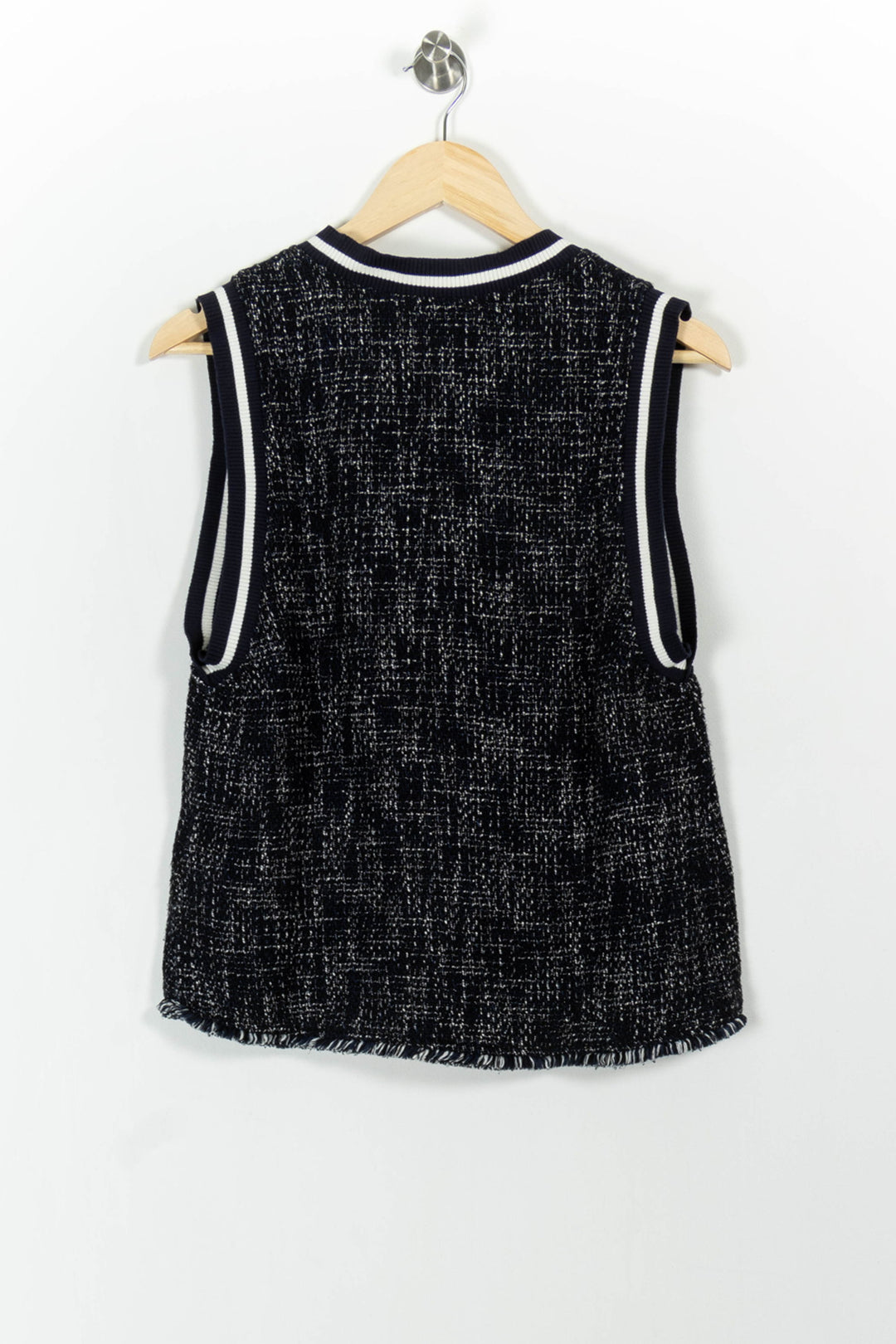 Débardeur Bleu et Blanc - Taille S/36 de la marque Maje | PARAD102510 - Vendu par Paradigme - Image 4