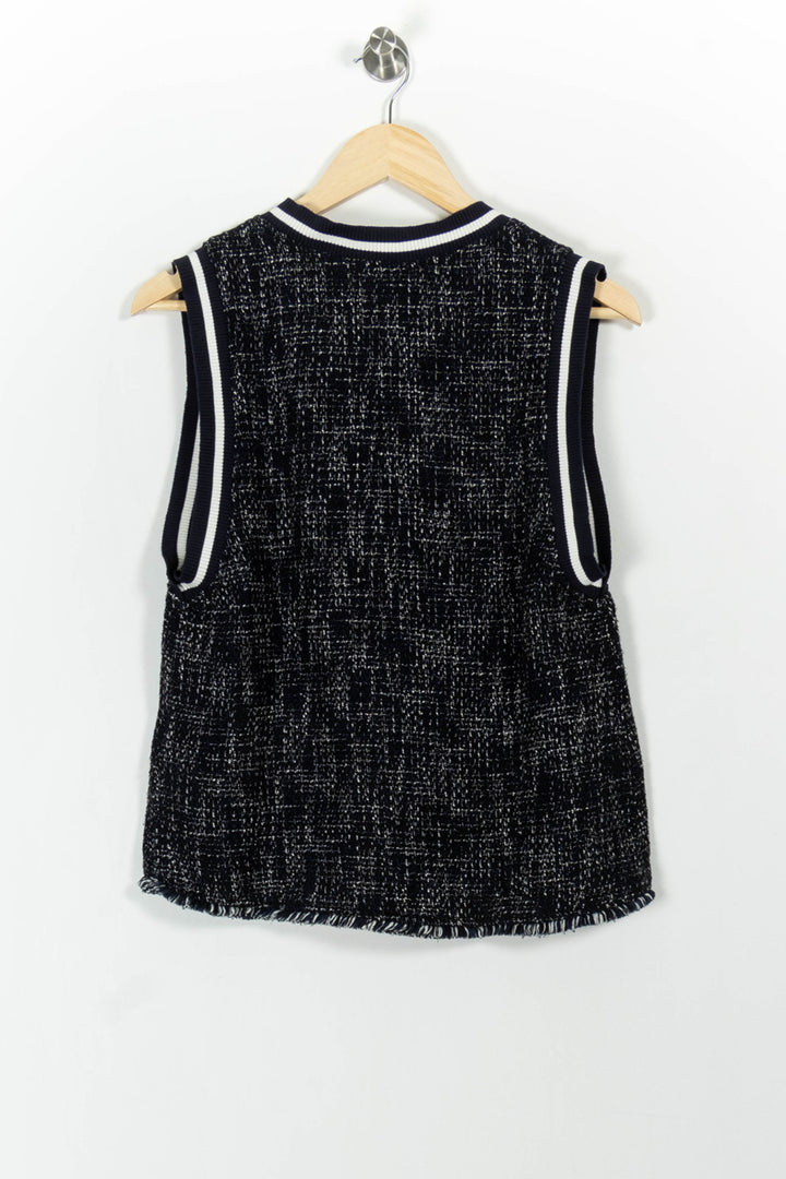 Débardeur Bleu et Blanc - Taille S/36 de la marque Maje | PARAD102510 - Vendu par Paradigme - Image 4