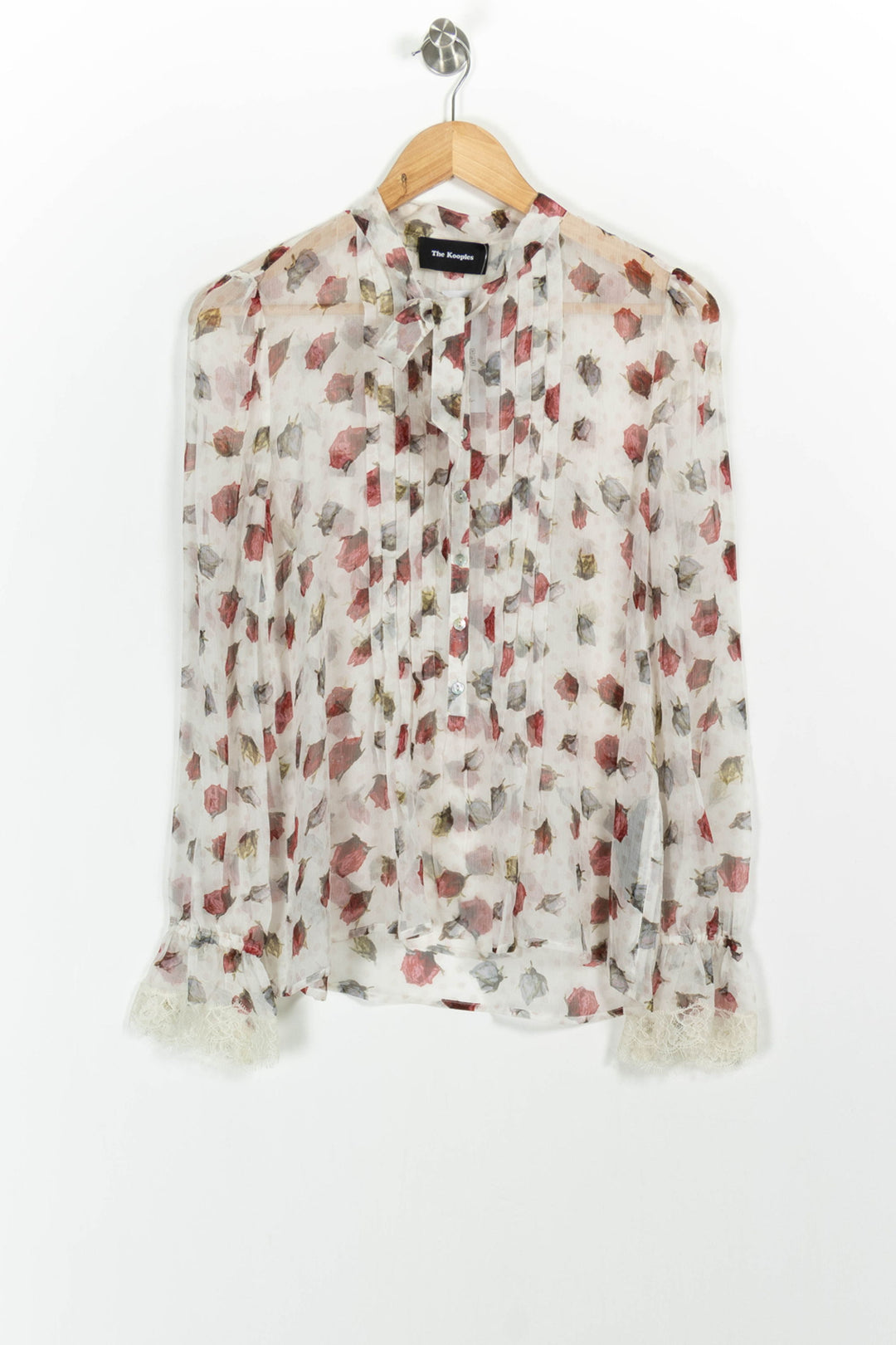 Blouse Rose et Blanche - Taille M/38 de la marque The Kooples | PARAD102514 - Vendu par Paradigme - Image 2