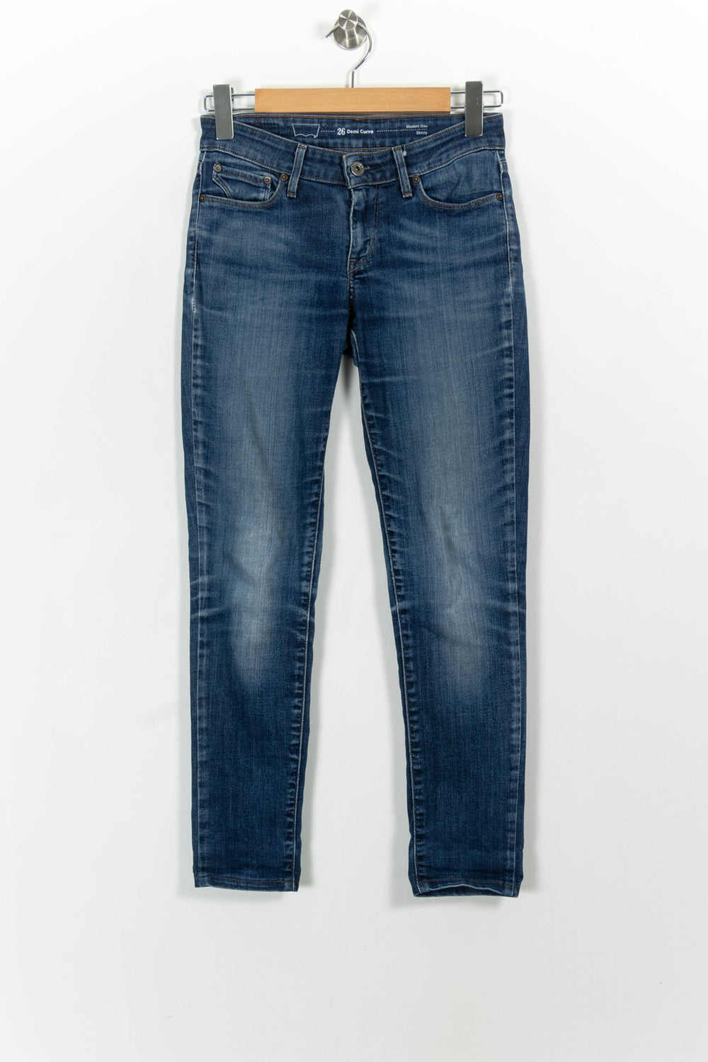 Jean Slim Bleu - Taille S/36 de la marque Levi's | PARAD102515 - Vendu par Paradigme - Image 2