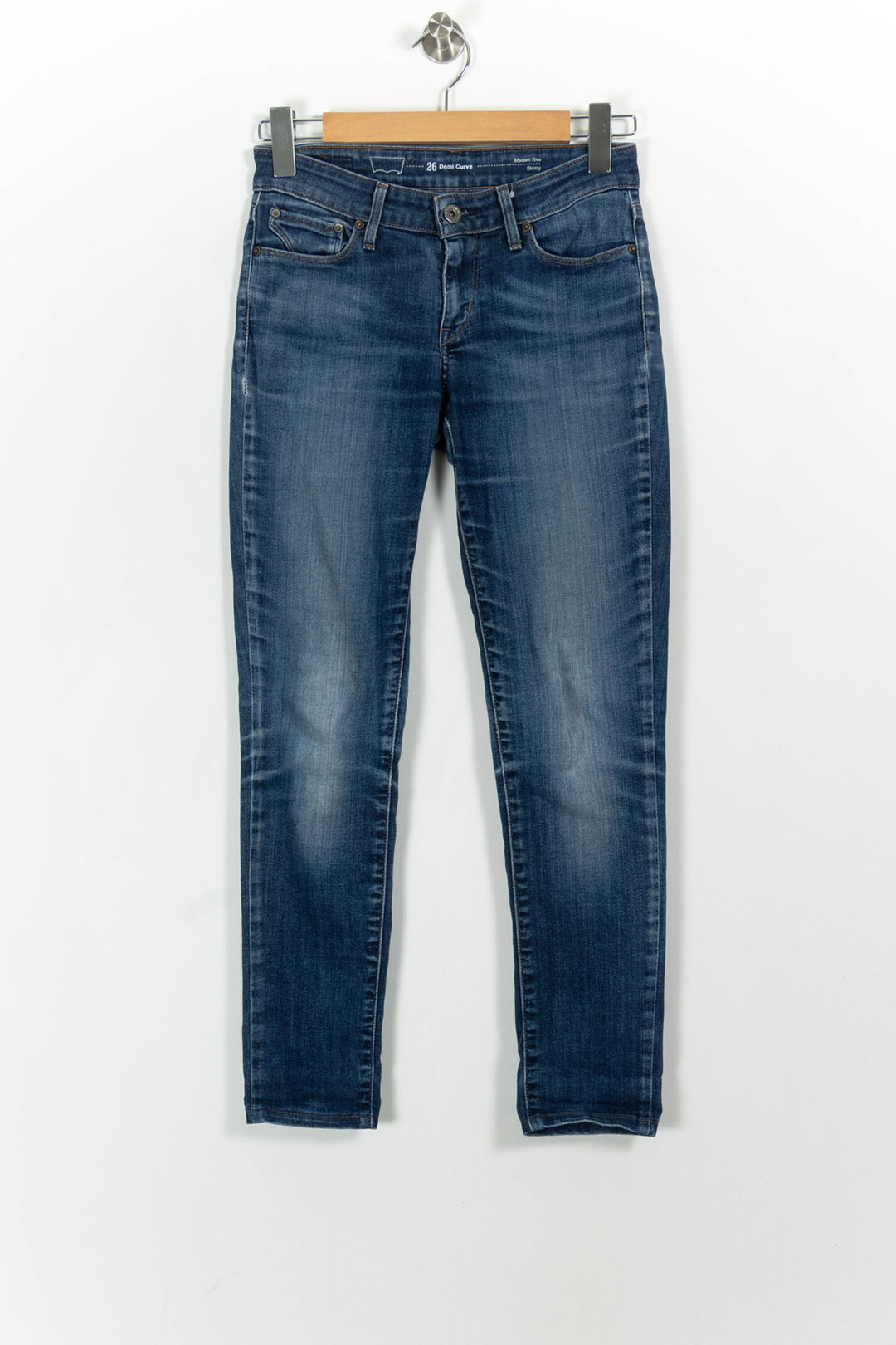 Jean Slim Bleu - Taille S/36 de la marque Levi's | PARAD102515 - Vendu par Paradigme - Image 2