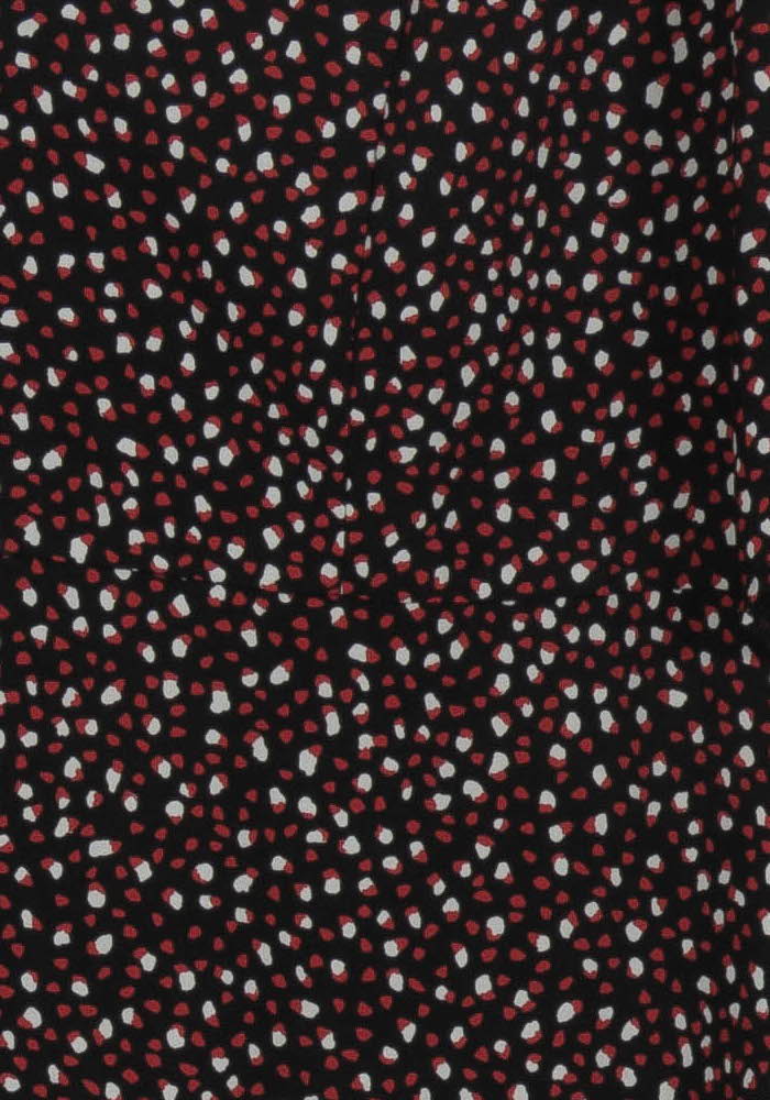Robe Portefeuille Bordeaux et Blanc - Taille L/40 de la marque Sud express | PARAD102516 - Vendu par Paradigme - Image 3