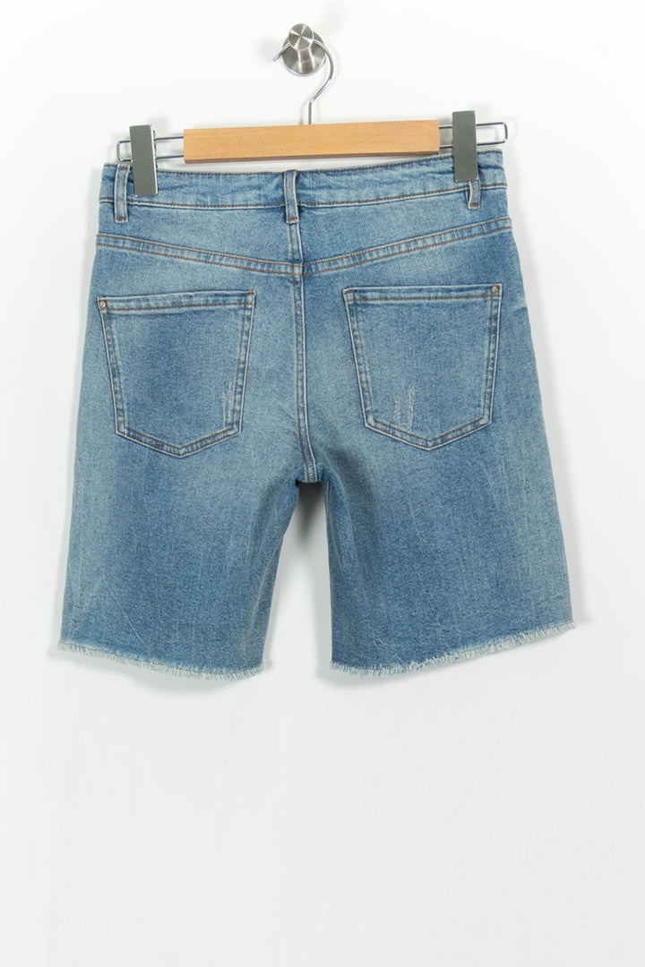 Bermuda Bleu - Taille S/36 de la marque Maison 123 | PARAD102520 - Vendu par Paradigme - Image 4