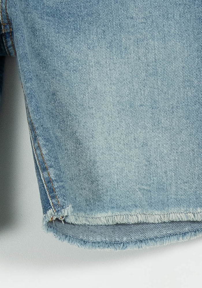 Bermuda Bleu - Taille S/36 de la marque Maison 123 | PARAD102520 - Vendu par Paradigme - Image 3