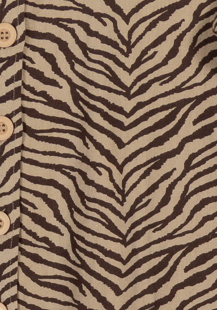 Combishort Marron et Beige - Taille M/38 de la marque Petite Mendigote | PARAD102525 - Vendu par Paradigme - Image 3