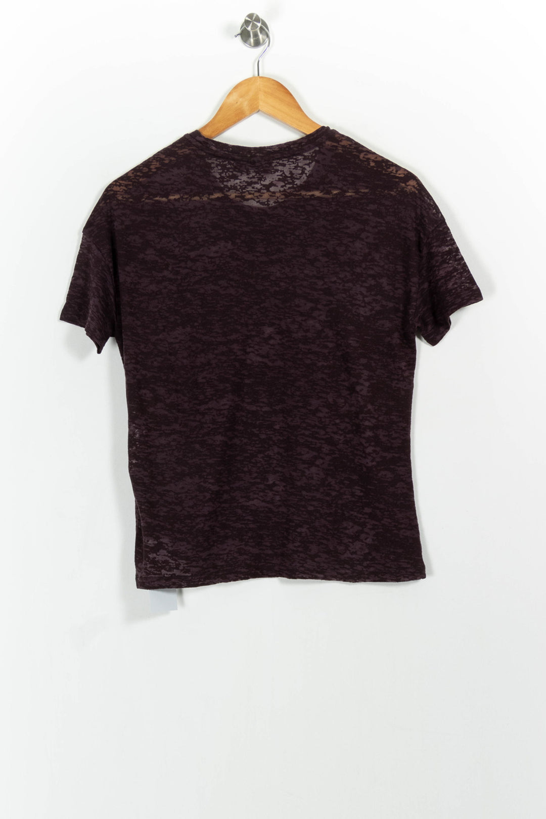 Tee-shirt Violet - Taille XS/34 de la marque The Kooples | PARAD102529 - Vendu par Paradigme - Image 4