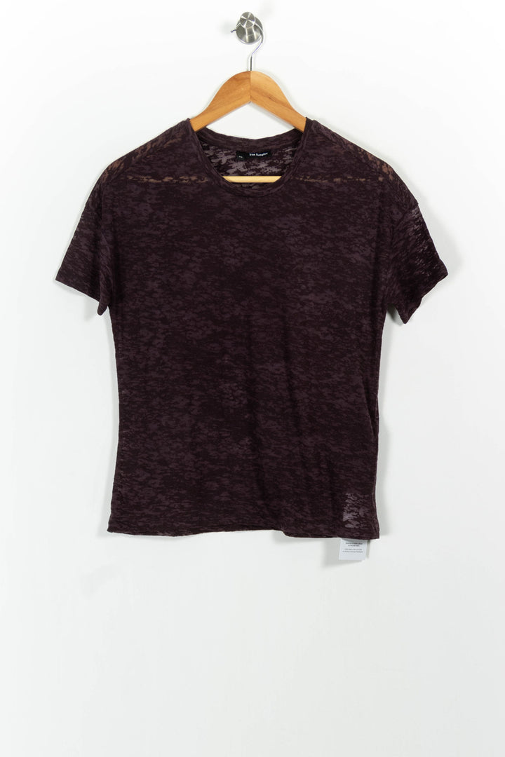 Tee-shirt Violet - Taille XS/34 de la marque The Kooples | PARAD102529 - Vendu par Paradigme - Image 2