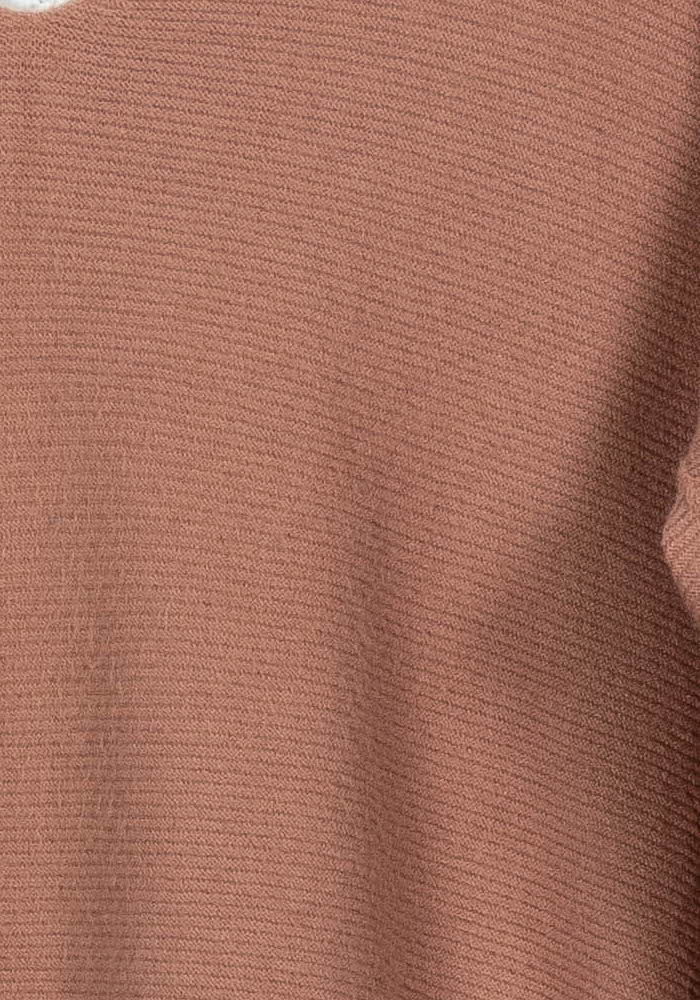 Pull Rose - Taille M/38 de la marque Sud express | PARAD102531 - Vendu par Paradigme - Image 3