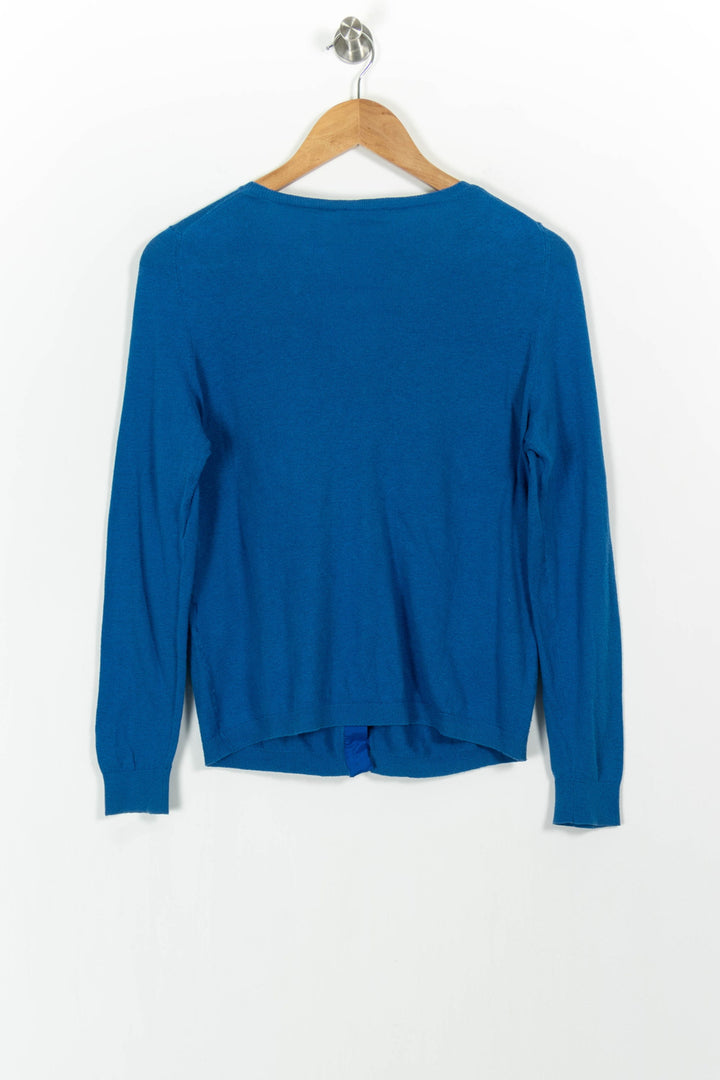 Cardigan Bleu - Taille S/36 de la marque Claudie Pierlot | PARAD102532 - Vendu par Paradigme - Image 4