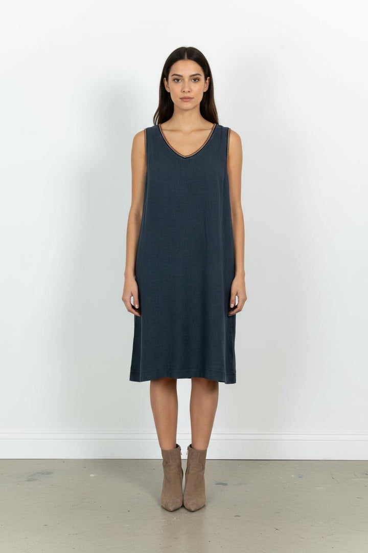 Robe Bleu - Taille L/40 de la marque La Fée Maraboutée | PARAD102534 - Vendu par Paradigme - Image 1