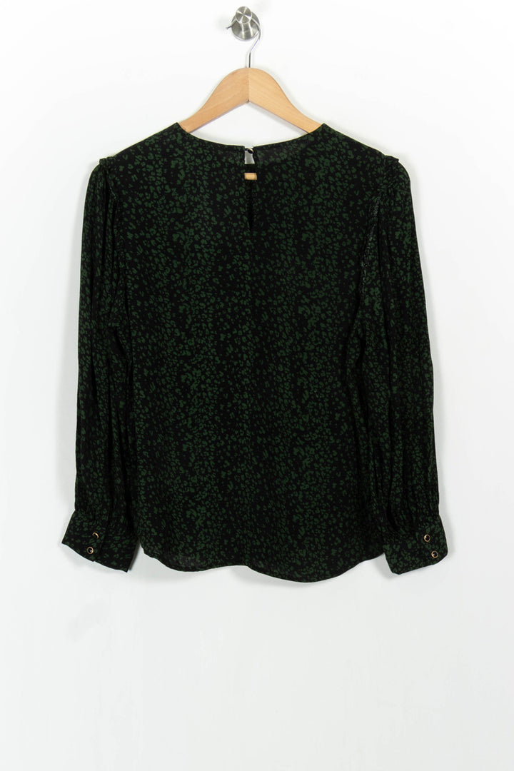 Blouse Verte et Noire - Taille M/38 de la marque La Petite Etoile | PARAD102535 - Vendu par Paradigme - Image 4